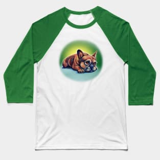 Frenchie Baseball T-Shirt